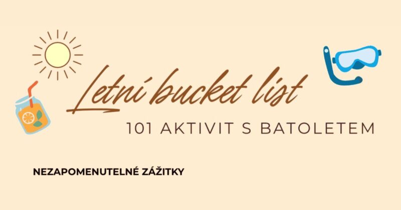 co dělat s batoletem v létě