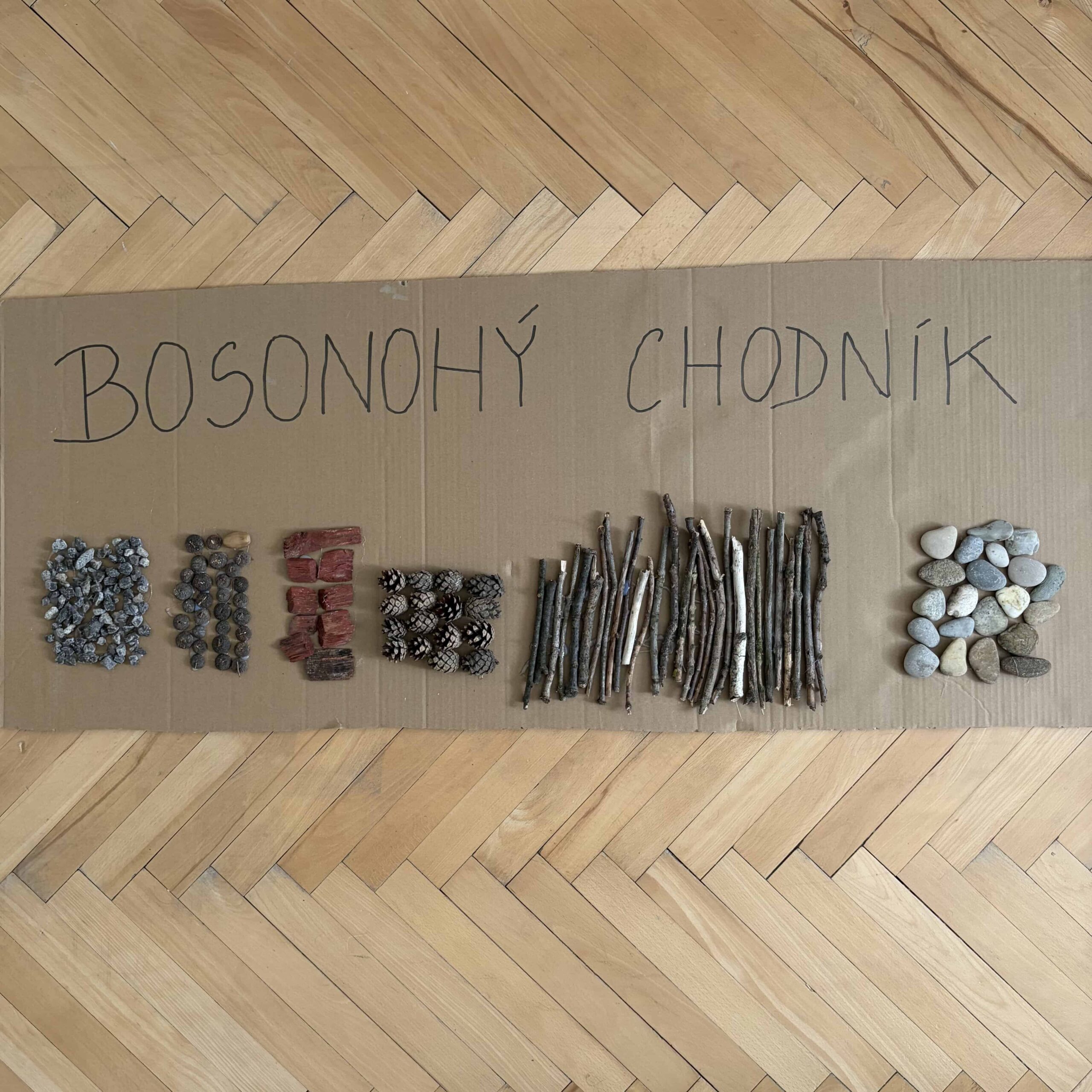 domácí bosonohý chodník