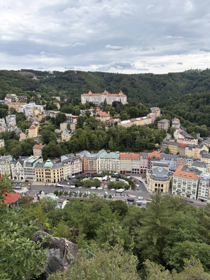karlovy vary vyhlídka